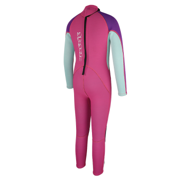 Zeilin 3/2 mm kinderen lange mouw rug zip strandduiken volle wetsuits