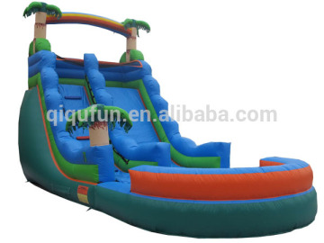 Hot sale dry slide ring dinosaur slide /exciting inflatable slide dry
