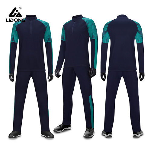 Men Sports Clothing Mens Long Sleeve Sweatsuit Casual Jacket & Pants Supplier