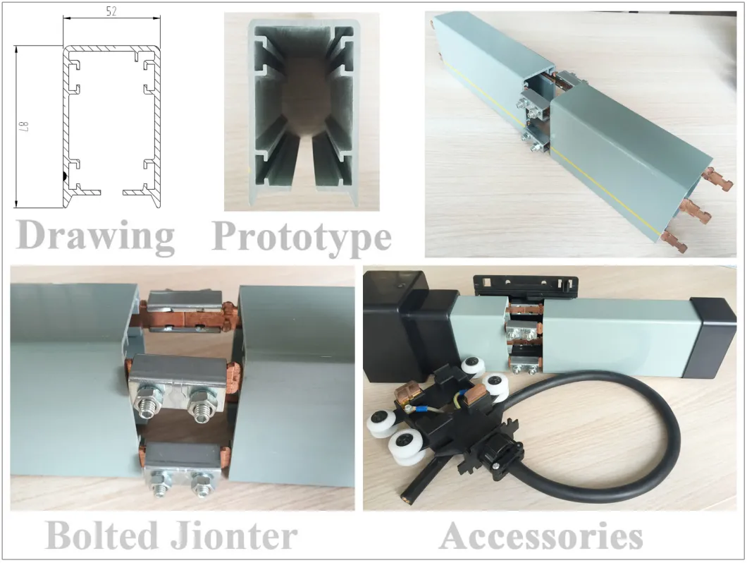 Conductor System Enclosed Power Rail Bus Bar