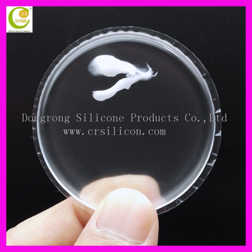 Hot SiliSponge Blender Round Silicone Jelly Cosmetic Puff For Liquid Foundation BB Cream Beauty Essentials