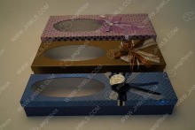 A Handmade Rectangular Half-hollow Gift Box