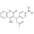 2H-1-benzopiran-2-ona, 4-hidroxi-3- [1- (4-nitrofenil) -3-oxobutilo] - CAS 152-72-7