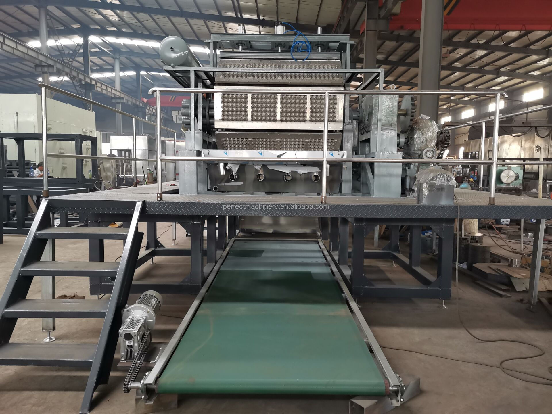 2024 Automatic Rotary Drum Paper Pulp Egg Tray Making Machine Price ...