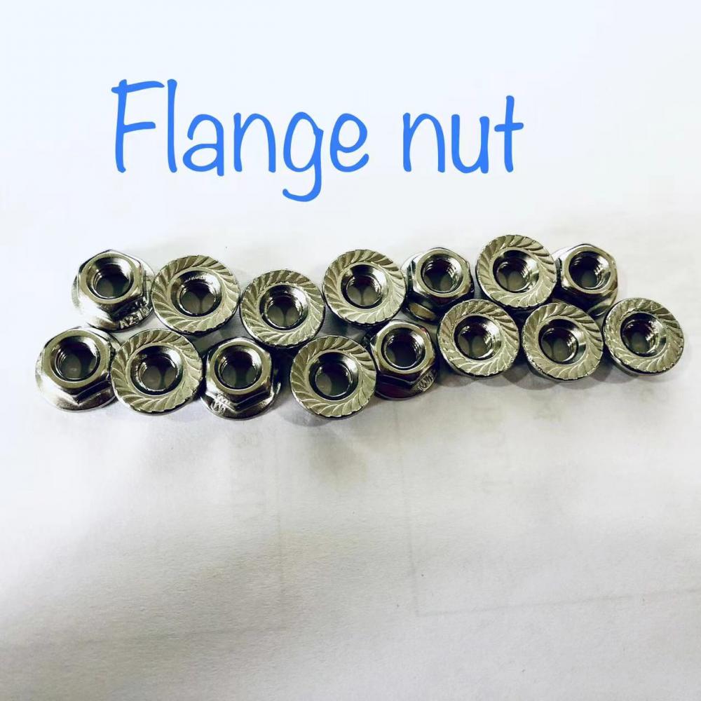 Hex Flange Nuts DIN6923 Steel