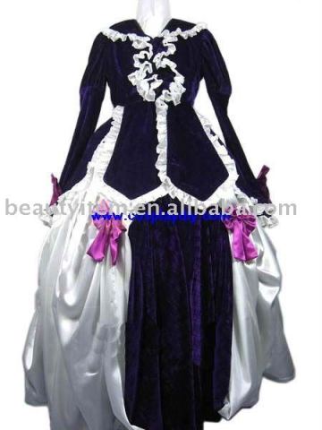 Beautiful Purple Sister Princess Cosplay dresses