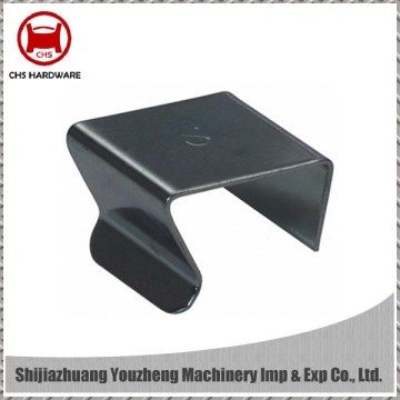 China custom powder coat black metal part