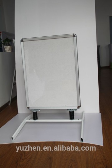 Aluminum picture frame Poster stand,Acrylic poster stand display,Outdoor display Iron poster stand