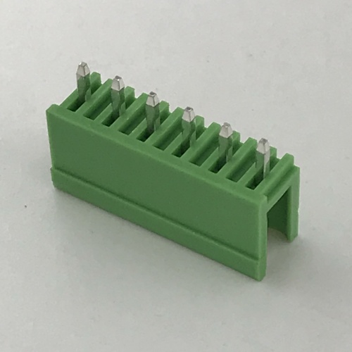 Connettore terminale PCB plug-in passo 3,96 mm 180 gradi