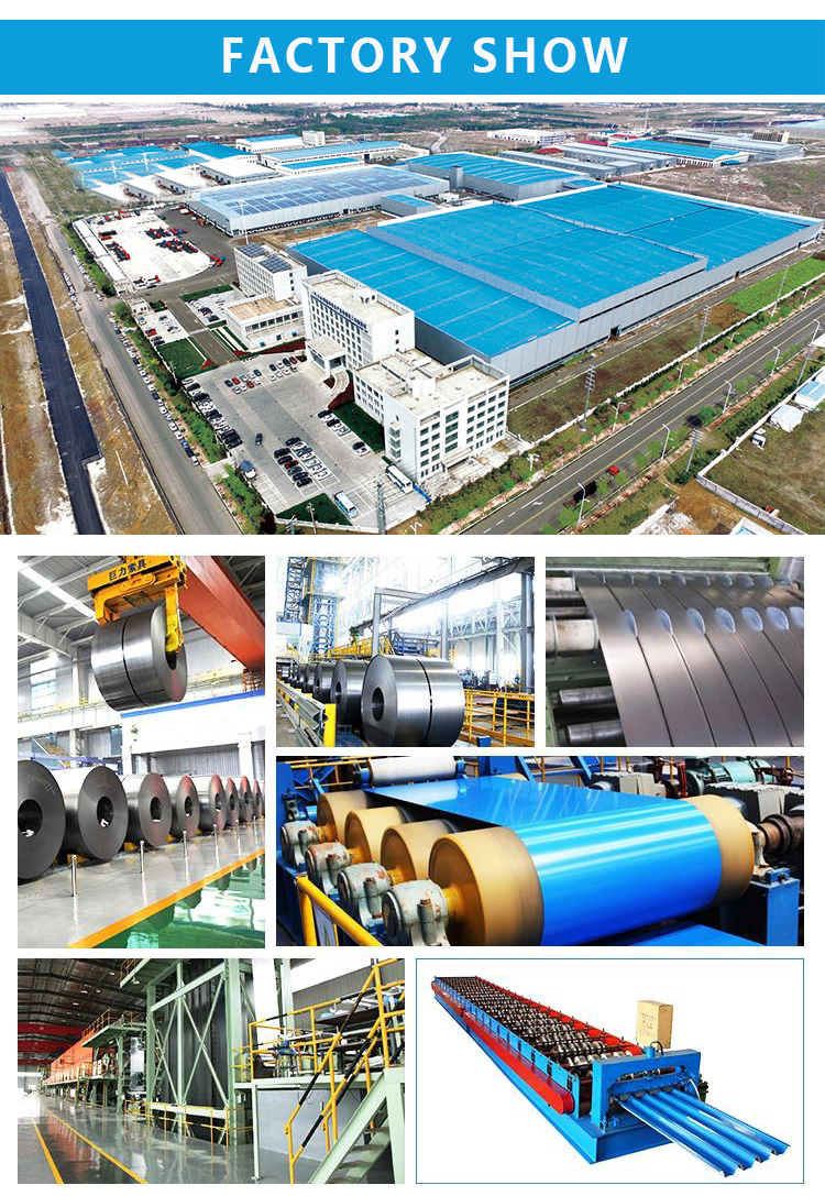 PPGI / PPGL Prepainta Roof Color Coated Galvanized Corrugated Metal Roofing Sheet Color Steel Plate