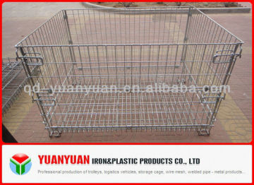 Wire mesh Storage Cage/ Storage roll Container/Roll Cage