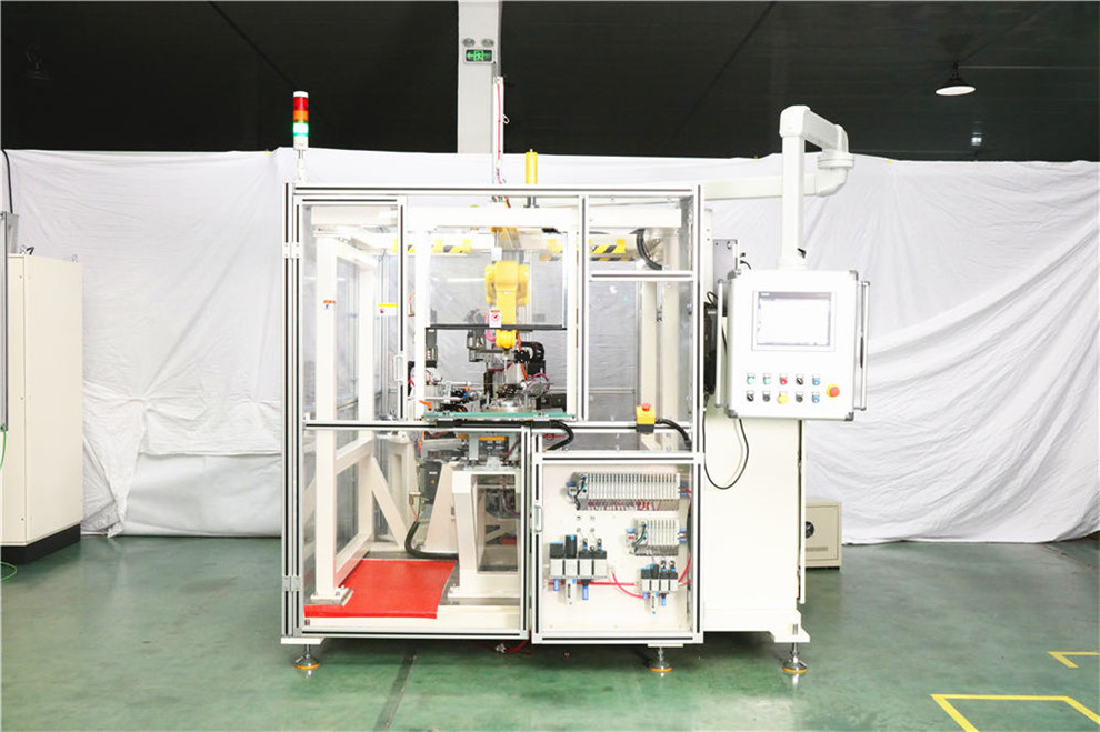 automatical coil lacing machine