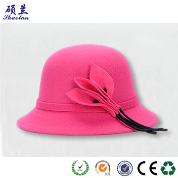 High quality fashion customized felt hat bodies