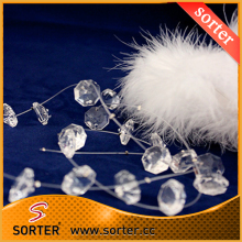 14MM BEAD K9 CRYSTAL STRING