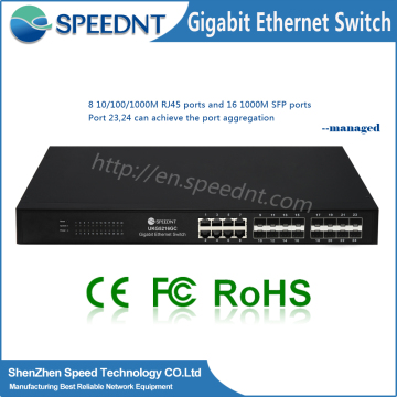 Top quality best price Gigabit Network SFP Port Switches