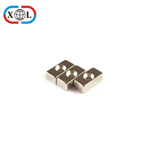 Rectangular Magnet for Magnetically Hanging Fixtures