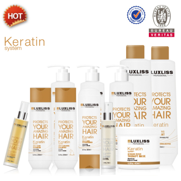 Natural smoothing hair straightening keratin hair products