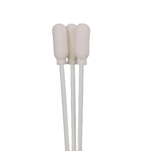 Low-Priced Single Head White Cleanroom Foam Tip Swab