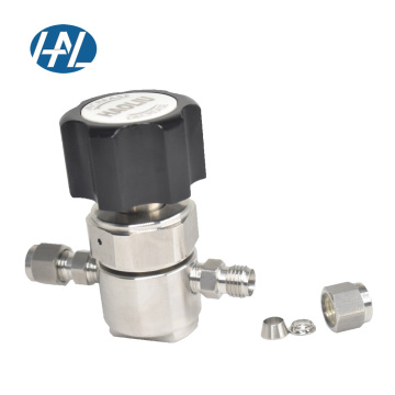 High Pressure Gas Regulator Valves VCR Diaphragm Valve Pressure Regulator/Reducer