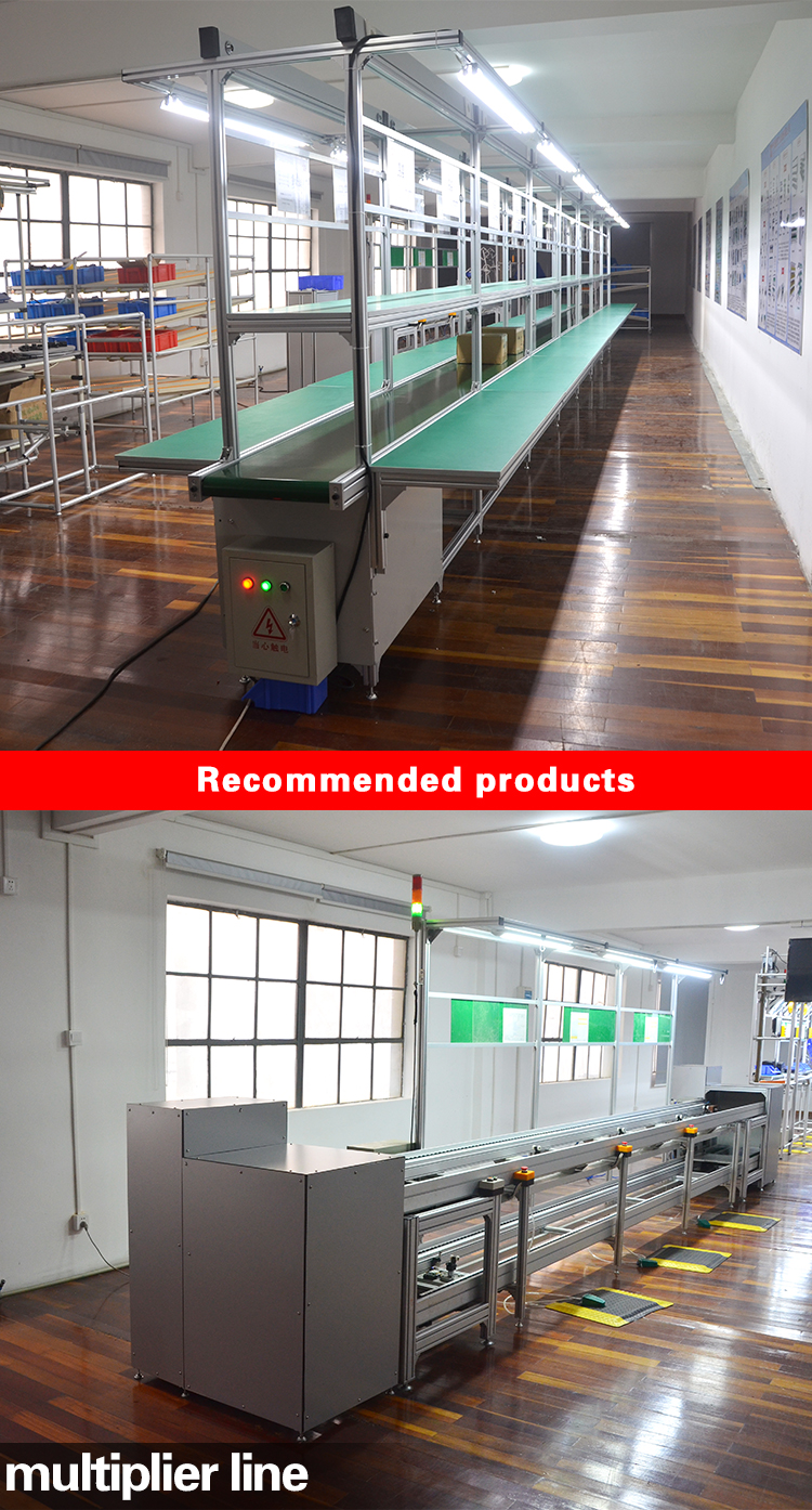 DY1128 Double Face Conveyor Belt Line System ESD LCD TV Assembly Line for Workshop