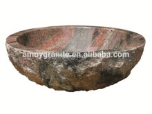 Multicolor Red Granite Basins