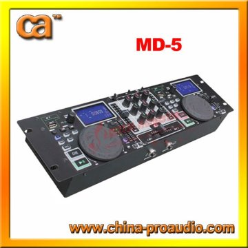 Professional Portable USB DJ VCD CD Mp3 Player MD-5