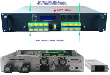 ftth triple play solution ,high power amplifier 27-40dBm 16pon+CATV wdm EDFA combiner,wdm edfa amplfier