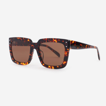 Pilot Square Acetate Women's Sunglasses