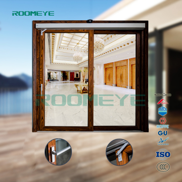 Aluminium automatic sliding door