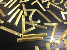 Brass Letters Lettering for Sale Outdoor Business Signs