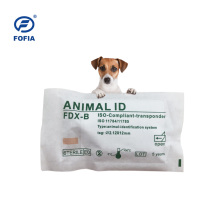 134KHz EM4305 Animal Tracking RFID Glass Tag Chip