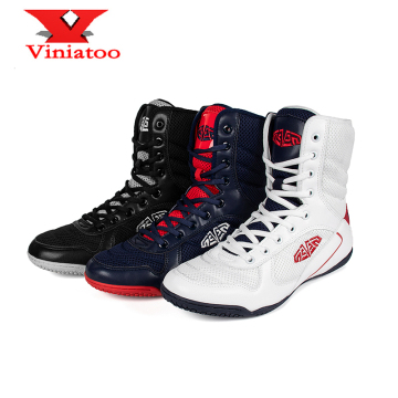 New Professional Men Wrestling Shoes Men Size 38-45 Light Flight Wrestling Sneakers Men Breathable Mesh Luxury Boxing Shoes