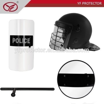 polizei-schutzschild police protection shield /round shield