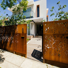 Laser Cut Driveway Gate