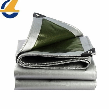 Durable Poly Woven Grey Tarp