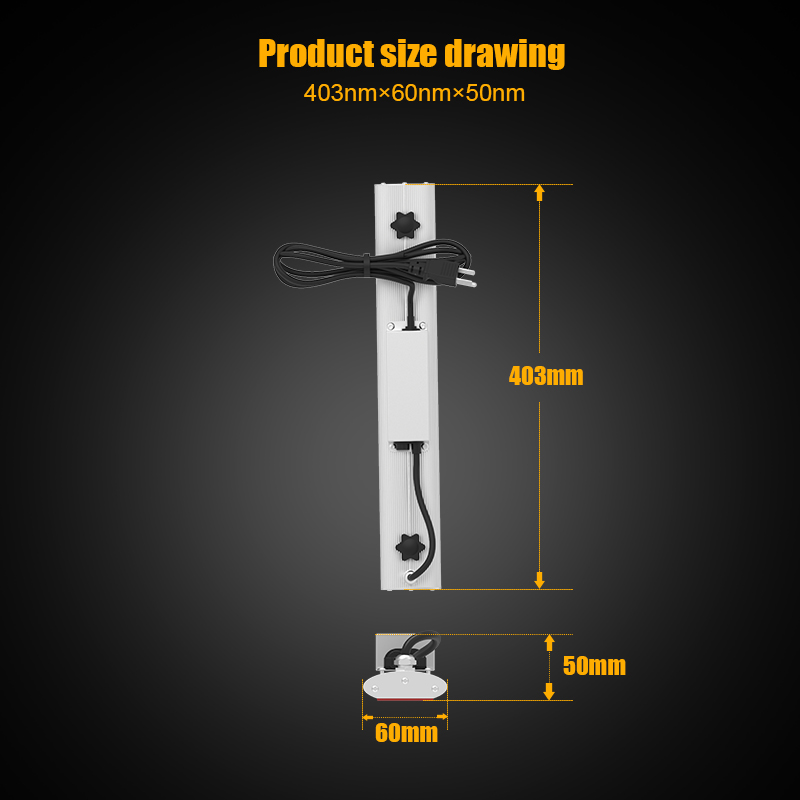 30W UV IR LED Growat Light Bar Wodoodporność