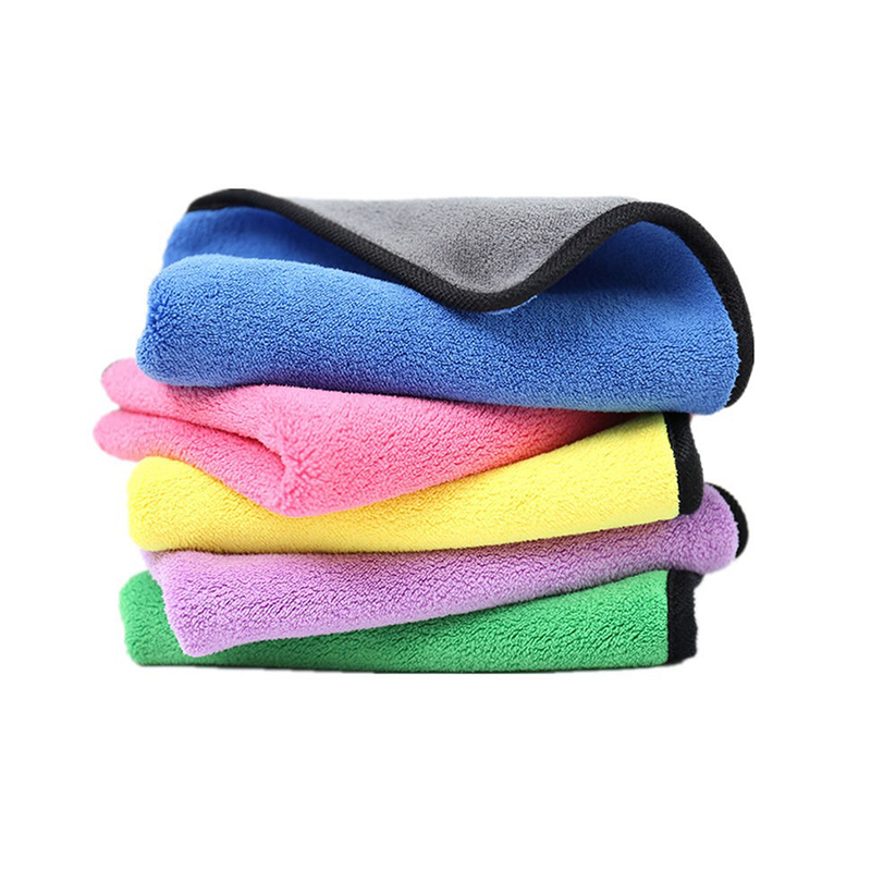 DEQI Microfiber Car Cleaning Towel Professional Car Wash Towel Cleaning Cloth Drying Towel