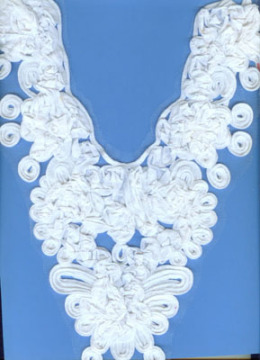 nylon garment collar