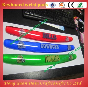 imprinting customer logo keyboard wrist rest pads