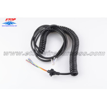 Coiled ethernet cable with customized SR