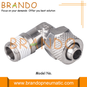 Male Elbow Swivel Fast Twist Pneumatic Hose Fittings