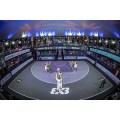 FIBA 3x3 ineinandergreifende Basketballbodenfliesen