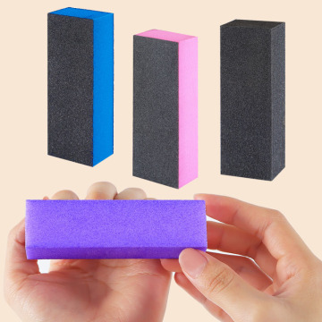 Black Sponge Nail Buffer Block for Acrylic Nails
