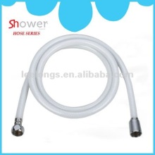 Leelongs 1.5m Brass Connector Shower PVC Netted Hose
