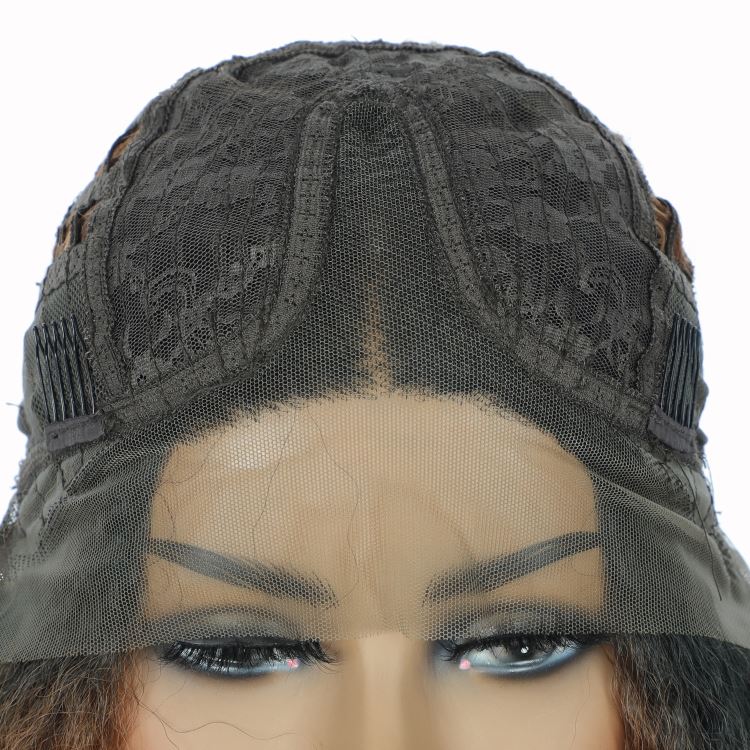 synthetic wig heat resistant fib,synthetic wig lace frontal,Premium hiperlon synthetic lace front wig Vendor