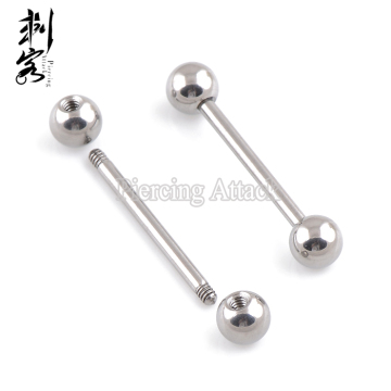 Titanium Straight Tongue Barbells Tongue Ring