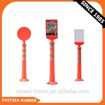 New Product 2014 Traffic LLDPE Assemble Flexible Post Warning Sign
