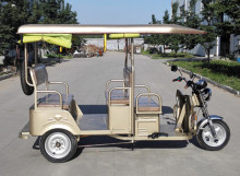 open body 800w e-rickshaw from China