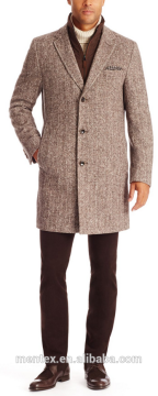 Virgin Wool and Silk Coat With Detachable Quilted Lining