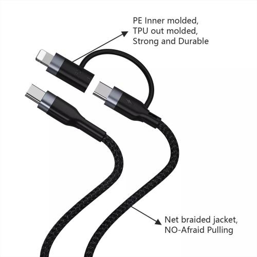 PD 60W Super Fast Cable Type C Lightning